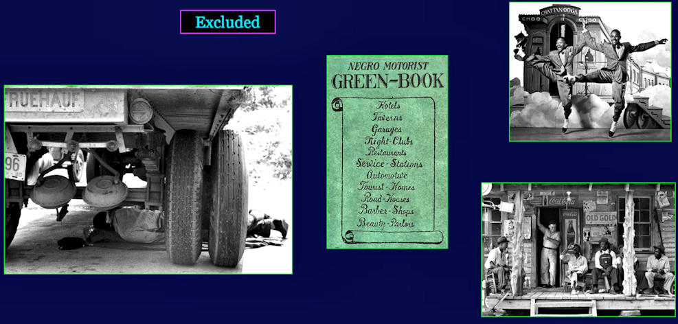 Segregation, Blacks' <i>Green-Book</i>, 1940s